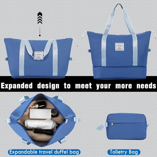 Luggage Set Expandable 2 Piece Suitcase Sets with Spinner Wheels (4 Count)