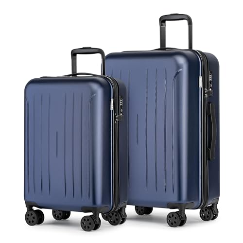 Luggage Sets 2 Piece Hardshell Suitcase with TSA Lock (2 Count)