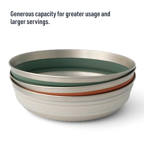 Detour Stainless Steel Collapsible Bowl