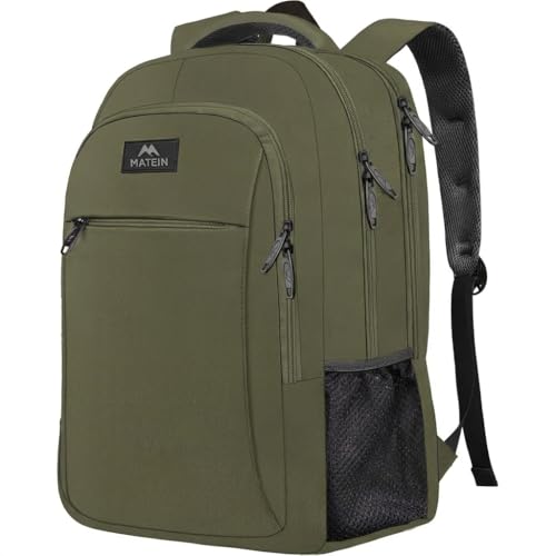Green 15.6 Inch Travel Laptop Backpack
