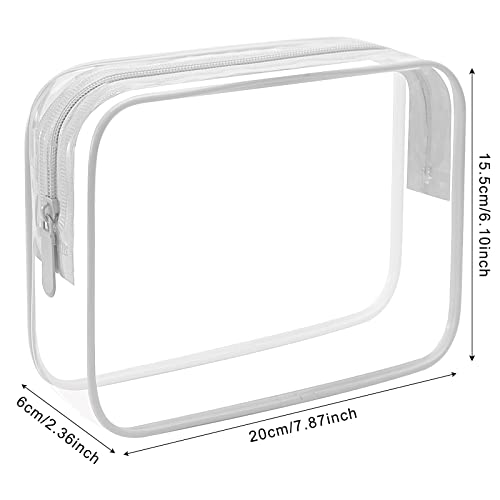 Clear Toiletry Bag TSA Approved Quart Size Travel Carry On