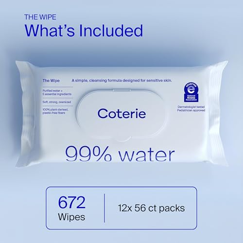 Baby Wipes for Sensitive Skin (56 Count)