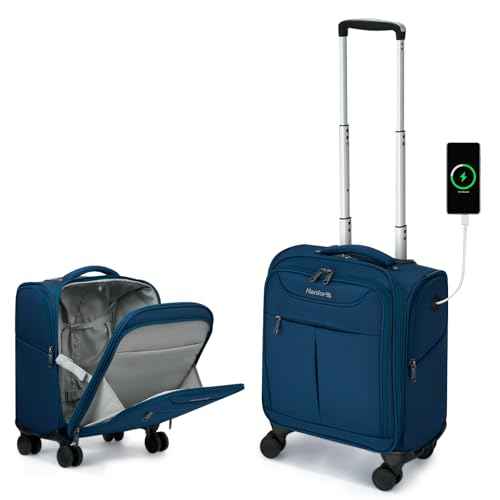 Underseat Carry On Luggage with Wheels