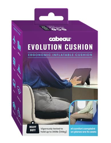 Evolution Cushion Portable & Lightweight Inflatable Seat Cushion