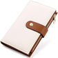 Women's Wallets RFID Blocking Leather Trifold Clutch Wallet Credit Card Holder Ladies Travel Wallet Purse with Passport