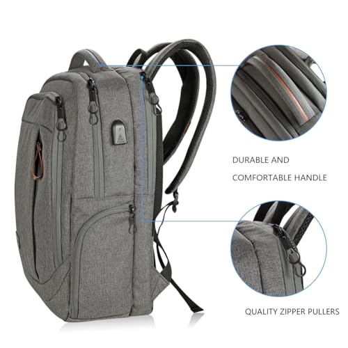 Laptop Backpack Computer Backpack 17.3 Inch for Men