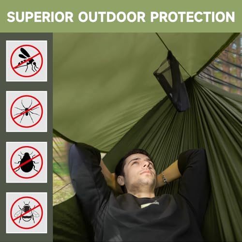 Camping Hammock with Mosquito Net