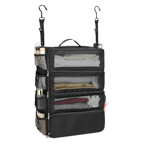 Suitcase Organizer Travel Bags Organizer for Luggage Compression Hanging Packing Cubes for Travel Carry on Closet (8.2894 Ounce)