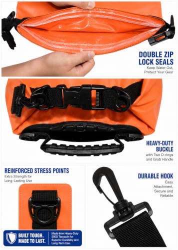 Waterproof Dry Bag with Double Zip