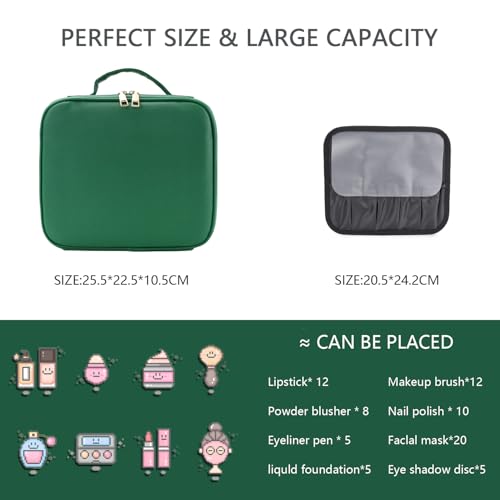 Makeup Bag with Led Mirror