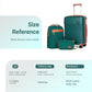 Carry On Luggage 22x14x9 Airline Approved Suitcase with Wheels