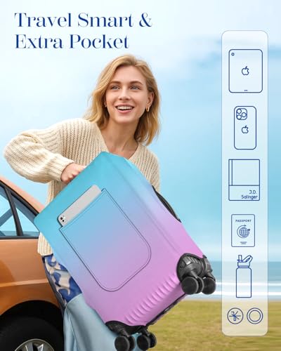 Luggage Cover for Suitcase Tsa Approved Protector