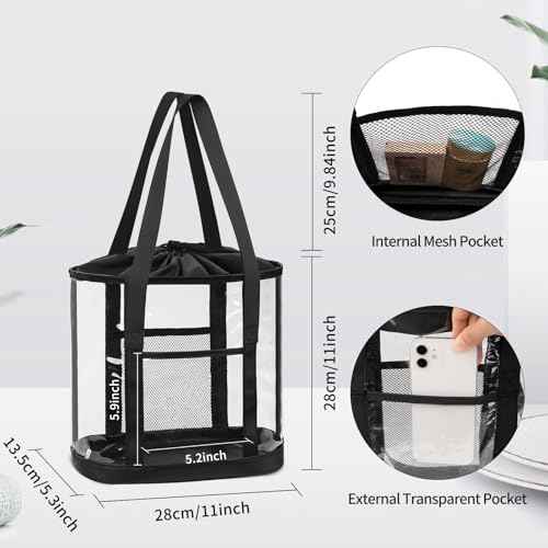 Large Clear Toiletry Bag