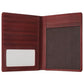 Leather Passport Holder RFID Blocking Passport Travel Wallet Cover Case for Men Women Brown JC17