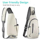 Small Sling Bag Lightweight Crossbody Bag for Women Men Hiking Backpack Travel Shoulder Bags Chest Daypack for Gym Work Casual Cycling Sports Z1