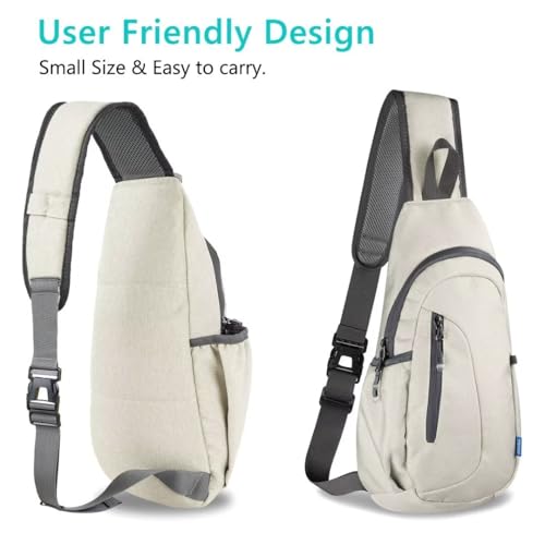 Small Sling Bag Lightweight Crossbody Bag for Women Men Hiking Backpack Travel Shoulder Bags Chest Daypack for Gym Work Casual Cycling Sports Z1