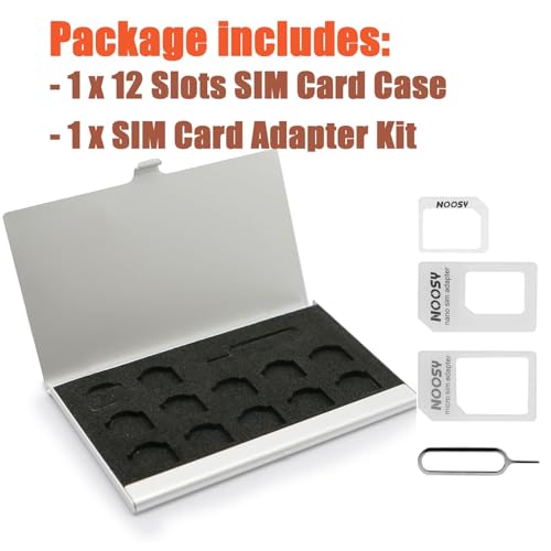 Aluminum SIM Card Case
