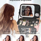 Travel Makeup Bag With LED Mirror
