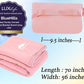 Premium Soft Lightweight Travel Blanket Airplane Throw