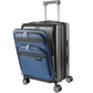 Hardside Expandable Carry On Luggage 22x14x9 Airline Approved With Front Business Pockets
