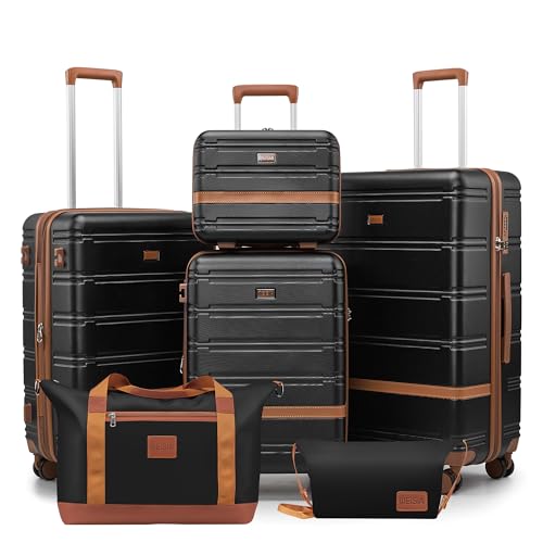 Luggage Sets with spinner wheels (6 Count)