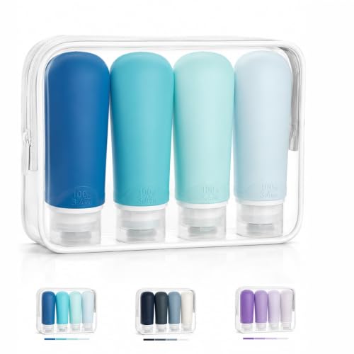 Travel Bottles for Toiletries (4 Count)