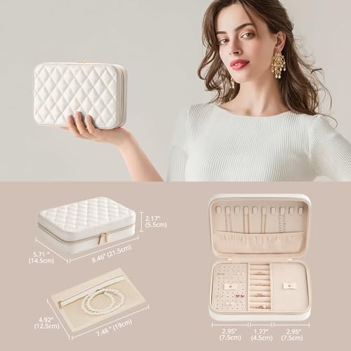 Travel Jewelry Case for Women Girls