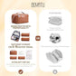 Travel Makeup Bag (3 Count)