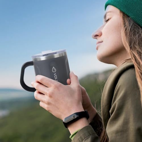 Stainless Steel Coffee Mug Cup with Handle