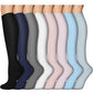 8 Pairs Compression Socks Women Men 15 (8 Count)