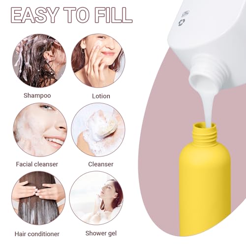 Travel Shampoo Bottle (3 Count)