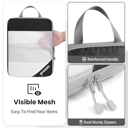 Compression Packing Cubes for Travel (6 Count)