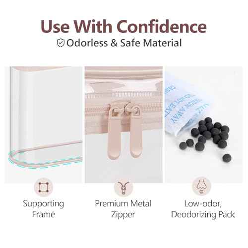 TSA Approved Toiletry Bag (2 Count)