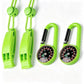 2 Pack Whistle Emergency Safety with Lanyards