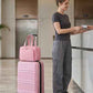 Carry On Luggage Airline Approved with Spinner Wheels TSA Lock