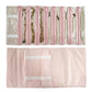 Travel Jewelry Roll Bag Portable Organizer Pouch With Grids&PVC Cover Storage Bags for Necklace