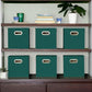 6 ct Open Fabric Cube Storage Bins