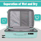 3 Piece Hardshell Travel Luggage Set (3 Count)