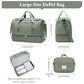 Travel Duffle Bag with Shoes Compartment (2 Count)
