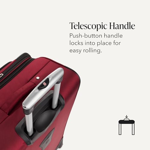 Sion Softside Expandable Spinner Luggage Durable Lightweight Travel Suitcase