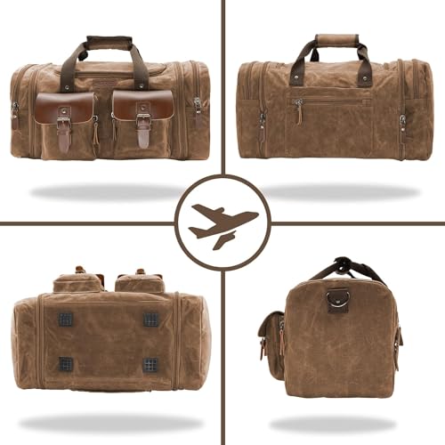 Waxed Canvas Duffle Bag