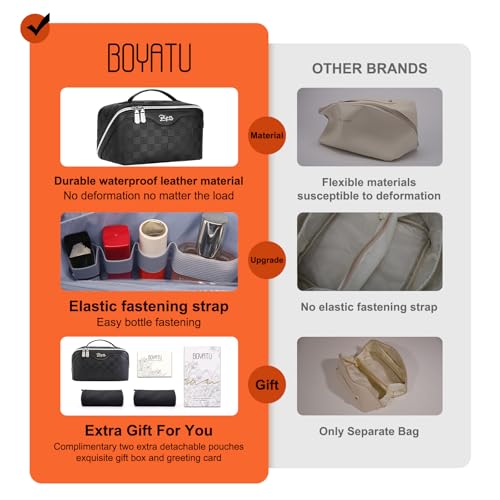 Travel Makeup Bag Cosmetic Bags for Women