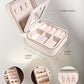 Travel Jewelry Organizer Boxes for Women Small Portable Necklace Earrings Bracelet Rings Travel Case Best Friend Birthday Gifts for Women Trendy