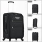 Softside Luggage Set Lightweight 3 Piece Suitcase with Duffel Bag (3 Count)