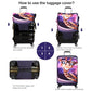 3D Print Design Travel Suitcase Protector Trolley Case Cover 19"