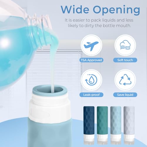 16pack Travel Bottles for Toiletries (16 Count)