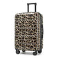 28 Inch Checked Luggage with Spinner Wheels