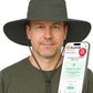 Safari Hat for Men Sun Hats for Women UV Protection UPF 50+ Fishing