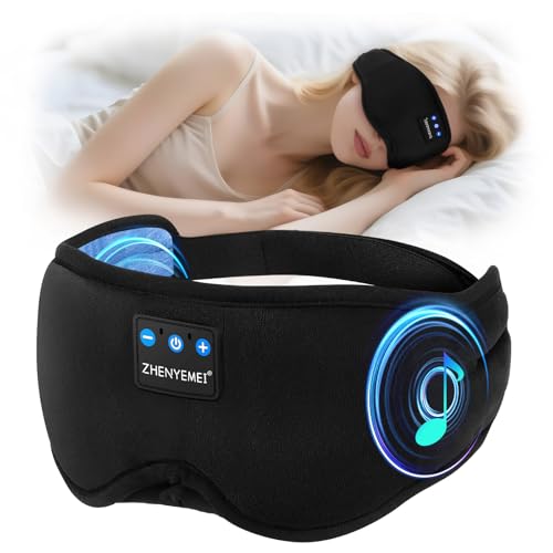 Sleep Mask with Bluetooth 5.4 Headphones