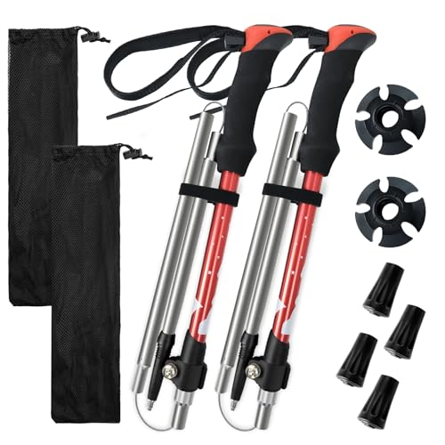 Collapsible Trekking Poles for Hiking